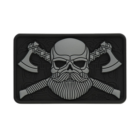 M-Tac naszywka Bearded Skull 3D PVC 