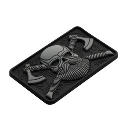 M-Tac naszywka Bearded Skull 3D PVC  2