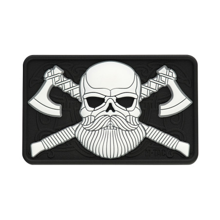 M-Tac naszywka Bearded Skull 3D PVC 