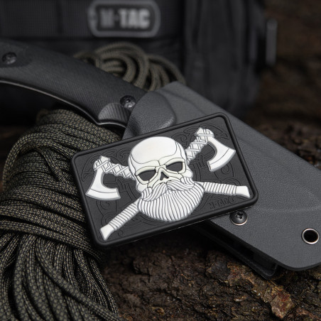 M-Tac naszywka Bearded Skull 3D PVC 