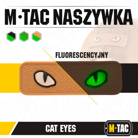 M-Tac naszywka Cat Eyes 3D PVC 