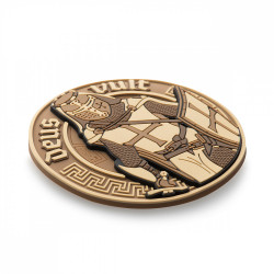 M-Tac naszywka Deus Vult 3D PVC  2