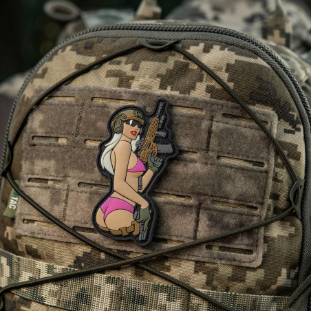 M-Tac Naszywka Tactical girl 4 PVC 