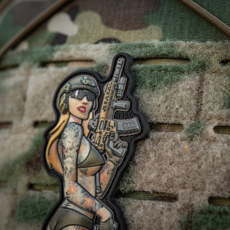 M-Tac Naszywka Tactical Girl 4 PVC 