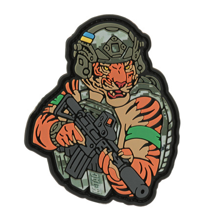 M-Tac Naszywka Tiger Zielona Opaska PVC 