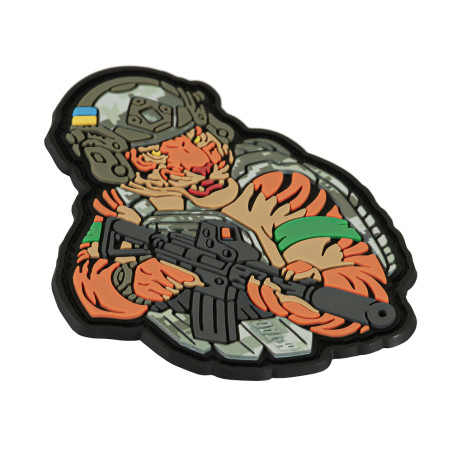 M-Tac Naszywka Tiger Zielona Opaska PVC 