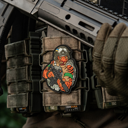 M-Tac Naszywka Tiger Zielona Opaska PVC 