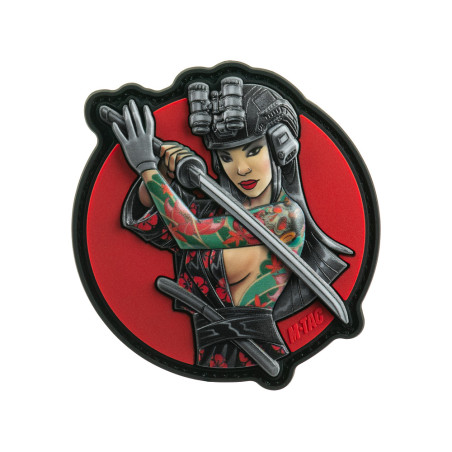 M-Tac Naszywka Tactical Girl 3 Wodograj Szaszka Na Ramieniu PVC 