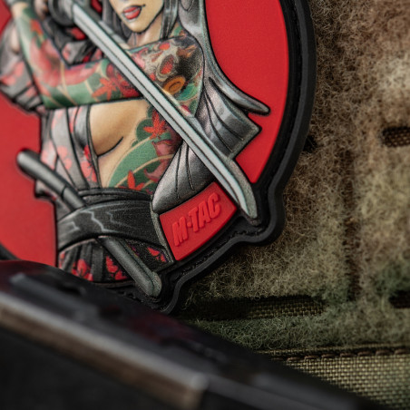 M-Tac Naszywka Tactical Girl 3 Wodograj Szaszka Na Ramieniu PVC 
