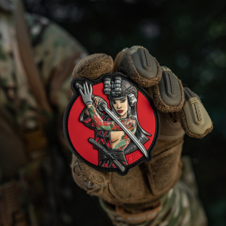 M-Tac Naszywka Tactical Girl 3 Wodograj Szaszka Na Ramieniu PVC 