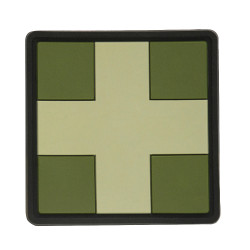 M-Tac naszywka Medic Cross Square PVC 