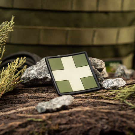 M-Tac naszywka Medic Cross Square PVC 