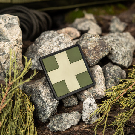 M-Tac naszywka Medic Cross Square PVC 