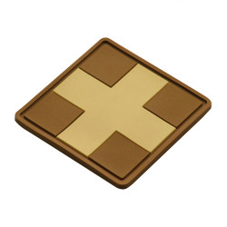 M-Tac naszywka Medic Cross Square PVC  2