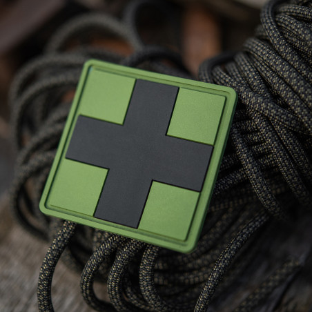 M-Tac naszywka Medic Cross Square PVC 