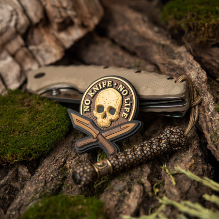 M-Tac naszywka No Knife - No Life 3D PVC 