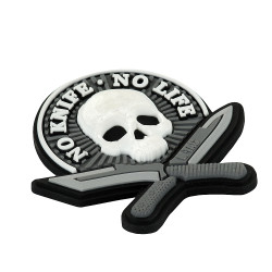 M-Tac naszywka No Knife - No Life 3D PVC 