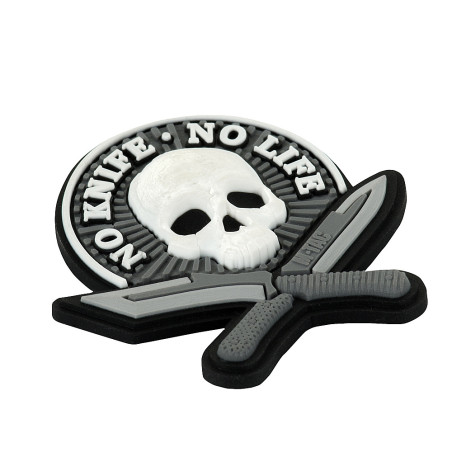 M-Tac naszywka No Knife - No Life 3D PVC 
