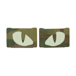 M-Tac naszywka Tiger Eyes Laser Cut (para)  2