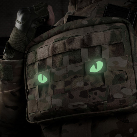 M-Tac naszywka Tiger Eyes Laser Cut (para) 