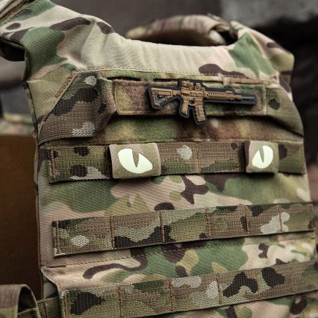 M-Tac naszywka Tiger Eyes Laser Cut (para) 