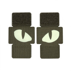 M-Tac naszywka Tiger Eyes Laser Cut (para) 
