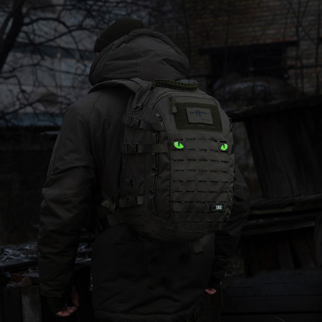 M-Tac naszywka Tiger Eyes Laser Cut (para) 