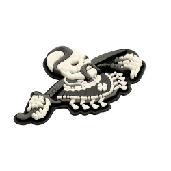 M-Tac naszywka Więcej razu nie umierać 3D PVC  2