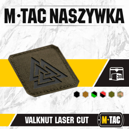 M-Tac naszywka Valknut Laser Cut 