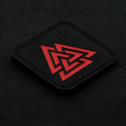 M-Tac naszywka Valknut Laser Cut  2