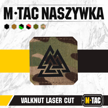 M-Tac naszywka Valknut Laser Cut 