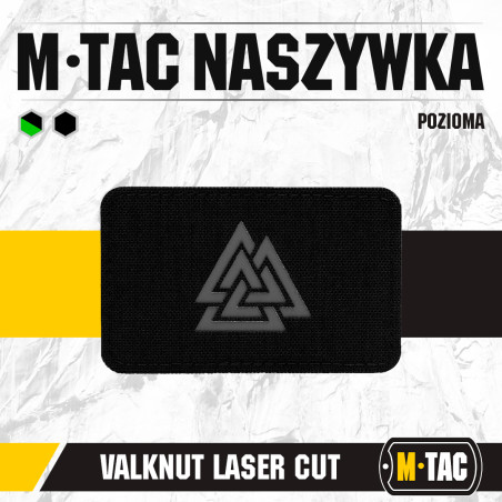 M-Tac Naszywka Valknut pozioma Laser Cut 