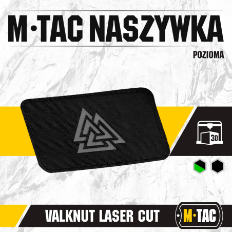 M-Tac Naszywka Valknut pozioma Laser Cut 