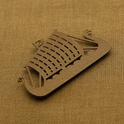 M-Tac naszywka Drakkar cięta Laser cut  2