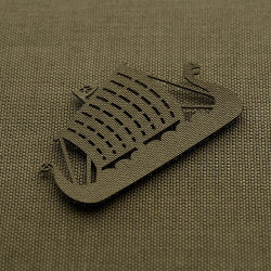 M-Tac naszywka Drakkar cięta Laser cut  2