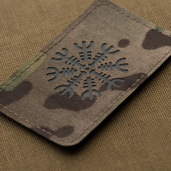 M-Tac Naszywka Helm Grozy cieta pozioma Laser Cut  2