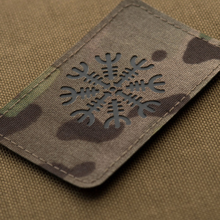 M-Tac Naszywka Helm Grozy cieta pozioma Laser Cut 