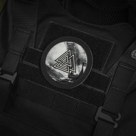 M-Tac naszywka Valknut/Drakkar (80mm) 