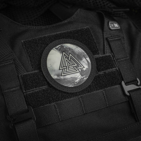 M-Tac naszywka Valknut/Drakkar (80mm) 