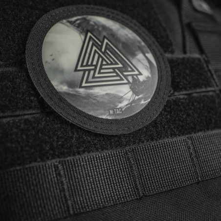 M-Tac naszywka Valknut/Drakkar (80mm) 