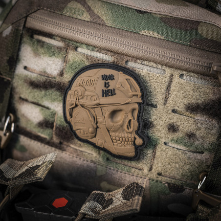 M-Tac naszywka War is Hell 3D PVC 
