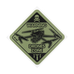 M-Tac Naklejka Drones Zone 