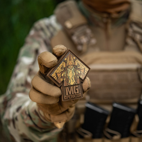 M-Tac Naszywka MG Operator PVC Drukowana 
