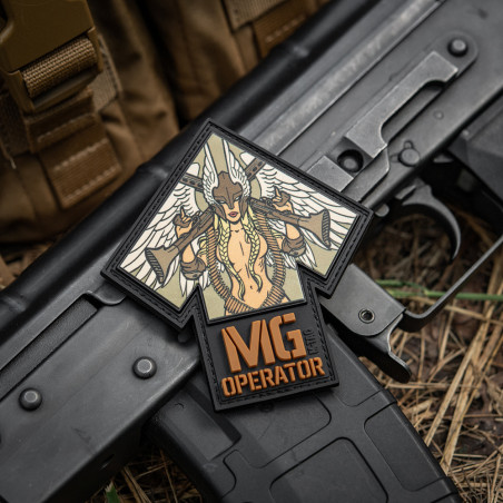 M-Tac Naszywka MG Operator PVC Drukowana 