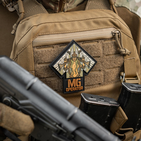 M-Tac Naszywka MG Operator PVC Drukowana 