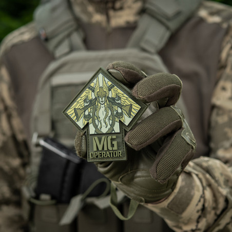 M-Tac Naszywka MG Operator PVC Drukowana 