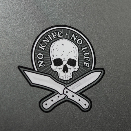 M-Tac Naklejka No Knife - No Life 