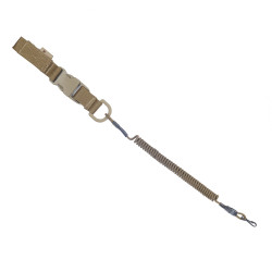 M-Tac Smycz-Retraktor Lite Lite Do Karabinu Z D-Ringiem I Klamra Fastex 