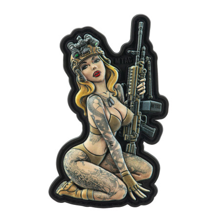 M-Tac Naszywka Tactical Girl 5 PVC Skandinavik 
