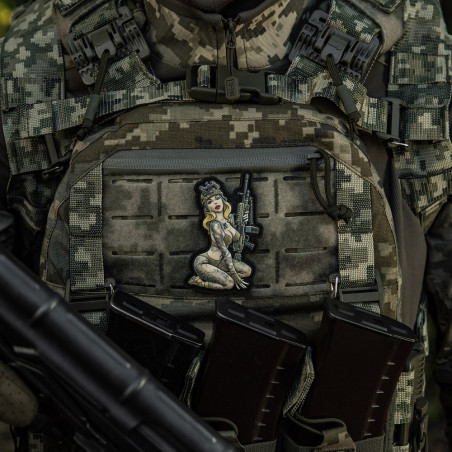 M-Tac Naszywka Tactical Girl 5 PVC Skandinavik 